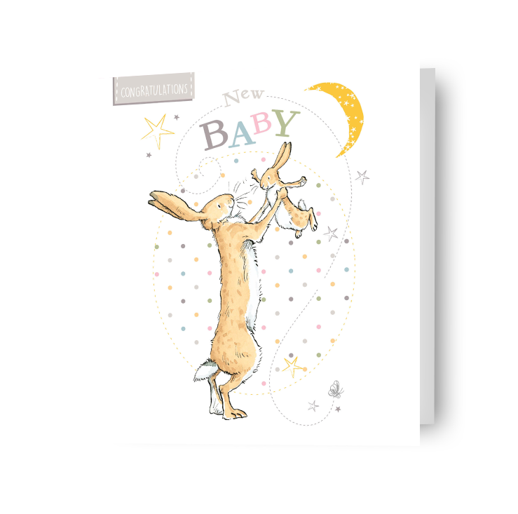 Guess How Much I Love You 'New Baby' Card