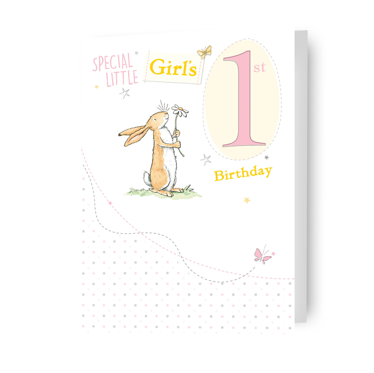 Guess How Much I Love You Age 1 Birthday Card