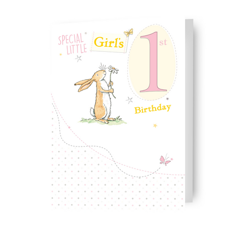 Guess How Much I Love You Age 1 Birthday Card