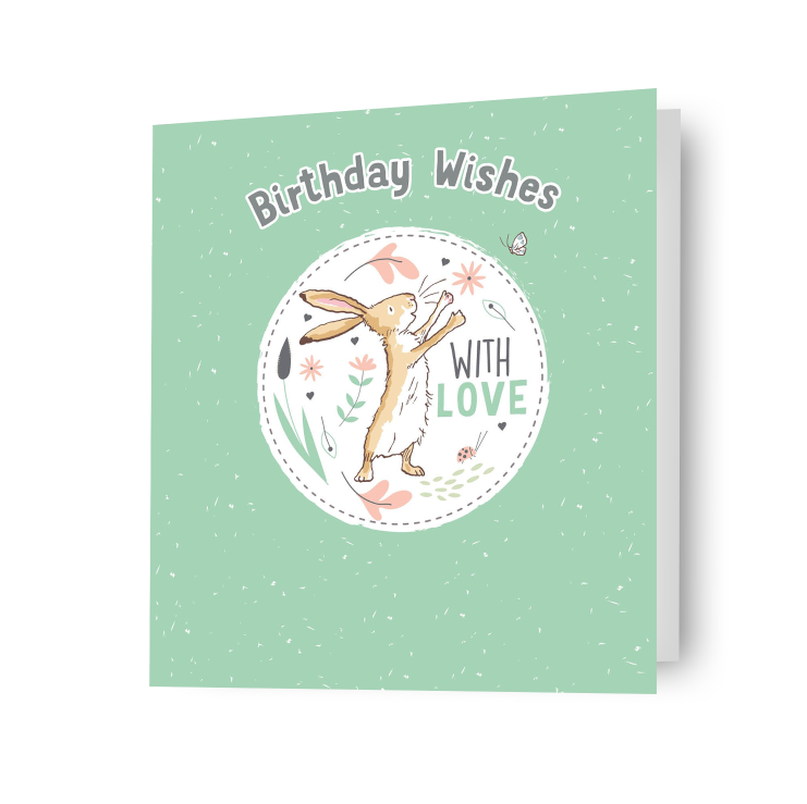 Guess How Much I Love You Birthday Card