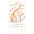 Guess How Much I Love You Granddaughter Birthday Card