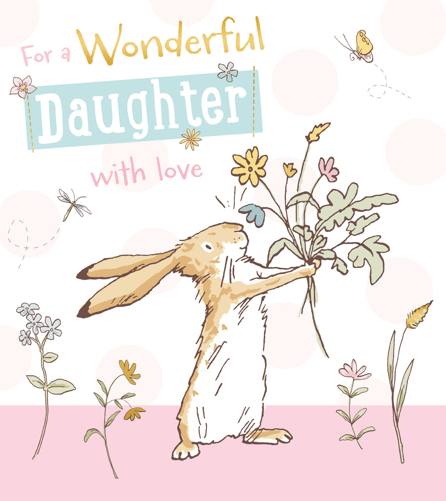 Guess How Much I Love You Daughter Birthday Card