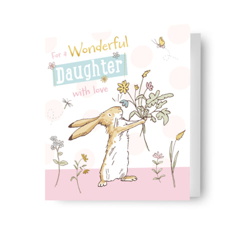 Guess How Much I Love You Daughter Birthday Card