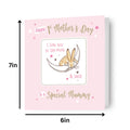 Guess How Much I Love You 1st Mother's Day Card with Coaster
