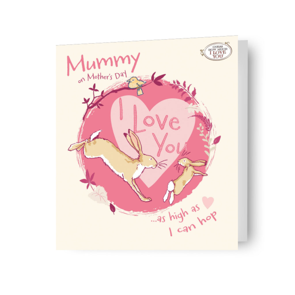 Guess How Much I Love You 'I Love You As High As I Can Hop' Mother's Day Card