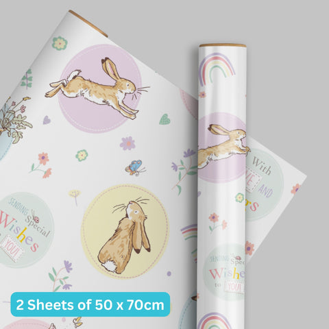 Guess How Much I Love You Wrapping Paper 2 Sheet 2 Tag