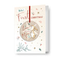 Guess How Much I Love You Baby's 1st Christmas Card with Detachable Bauble