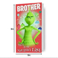 The Grinch 'Brother You're On The Naughty List' Christmas Card