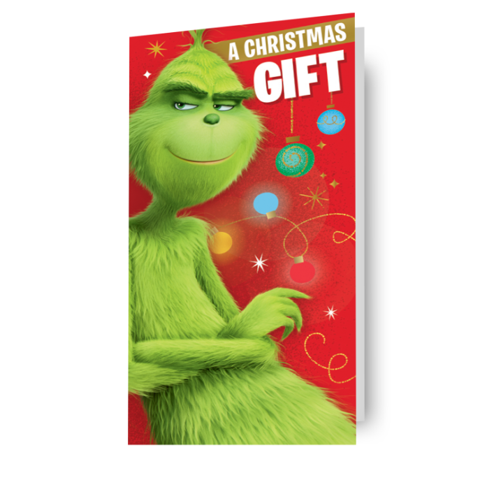 De Grinch Kerstgeld Portemonnee