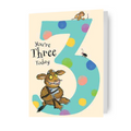 The Gruffalo Age 3 Birthday card