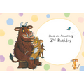 The Gruffalo 2nd Birthday Card
