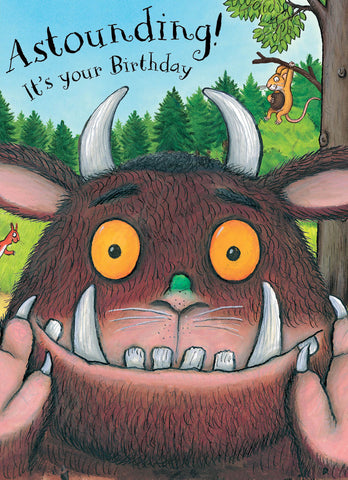 The Gruffalo 'Astounding It's Your Birthday' Birthday Card