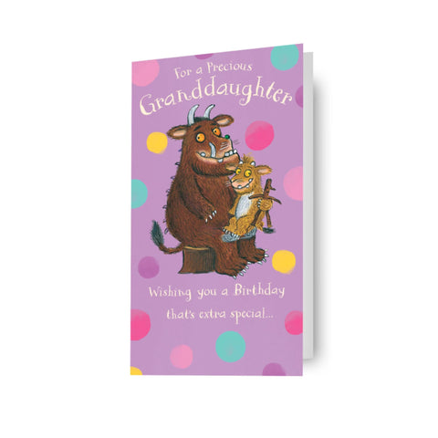 The Gruffalo 'Precious Granddaughter' Birthday Card