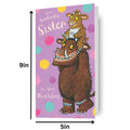 The Gruffalo 'Fantastic Sister' Birthday Card