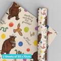The Gruffalo Gift Wrap 2 fogli e etichette