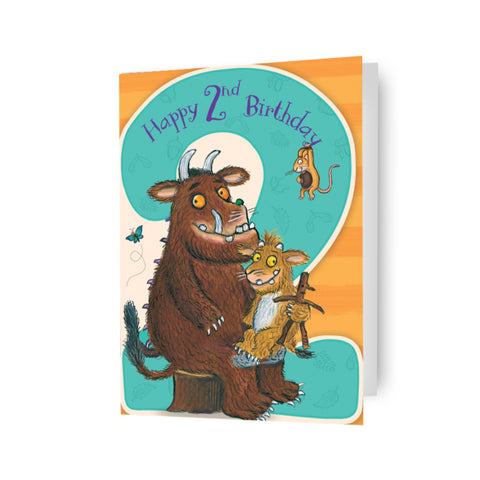 The Gruffalo Age 2 Birthday Card