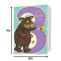 The Gruffalo Age 3 Birthday Card