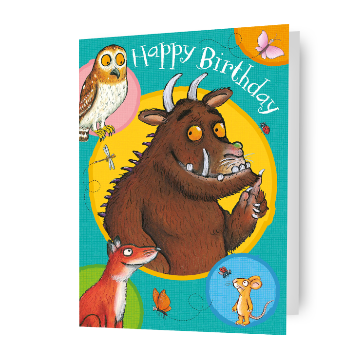 Biglietto d'auguri per il generale Gruffalo