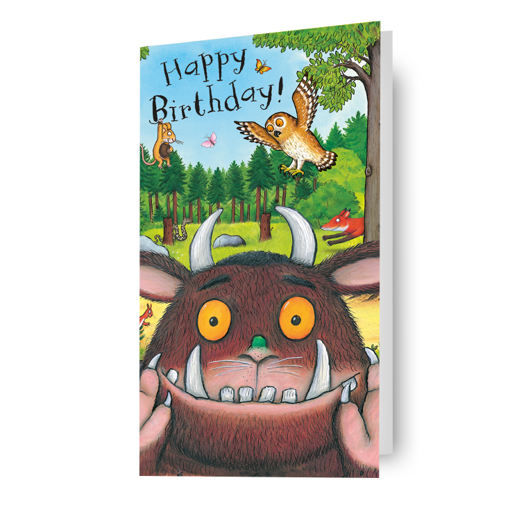 The Gruffalo Happy Birthday Card