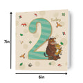 The Gruffalo Age 2 Birthday Card