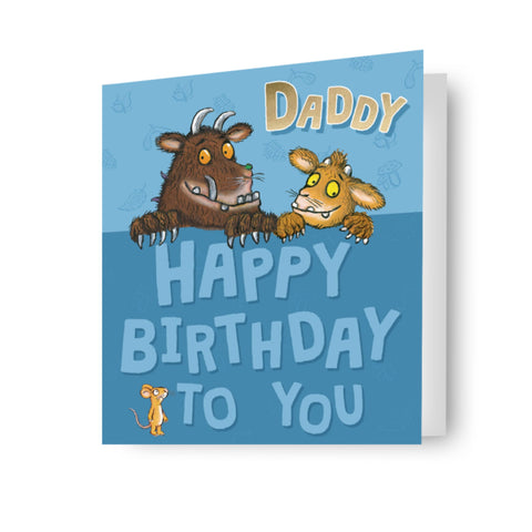 The Gruffalo Daddy Birthday Card