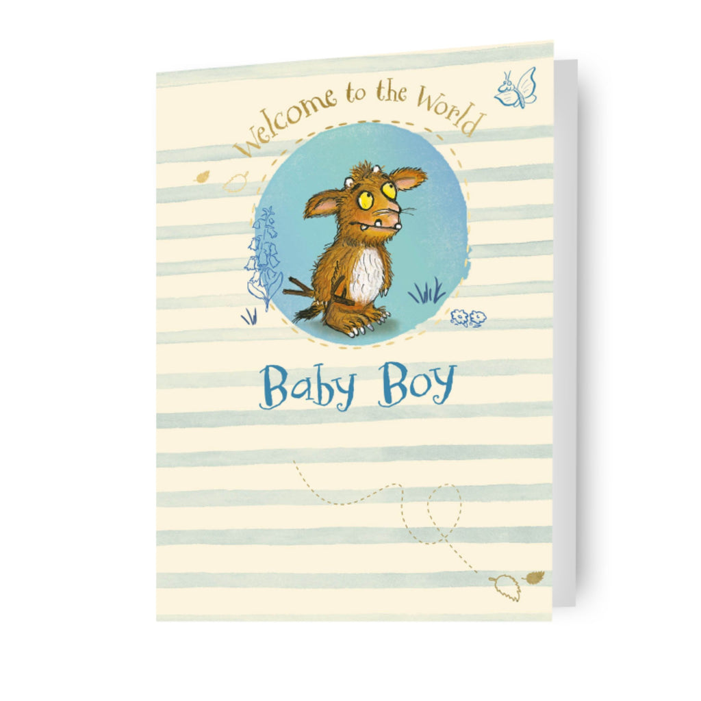 The Gruffalo New Baby Boy Card