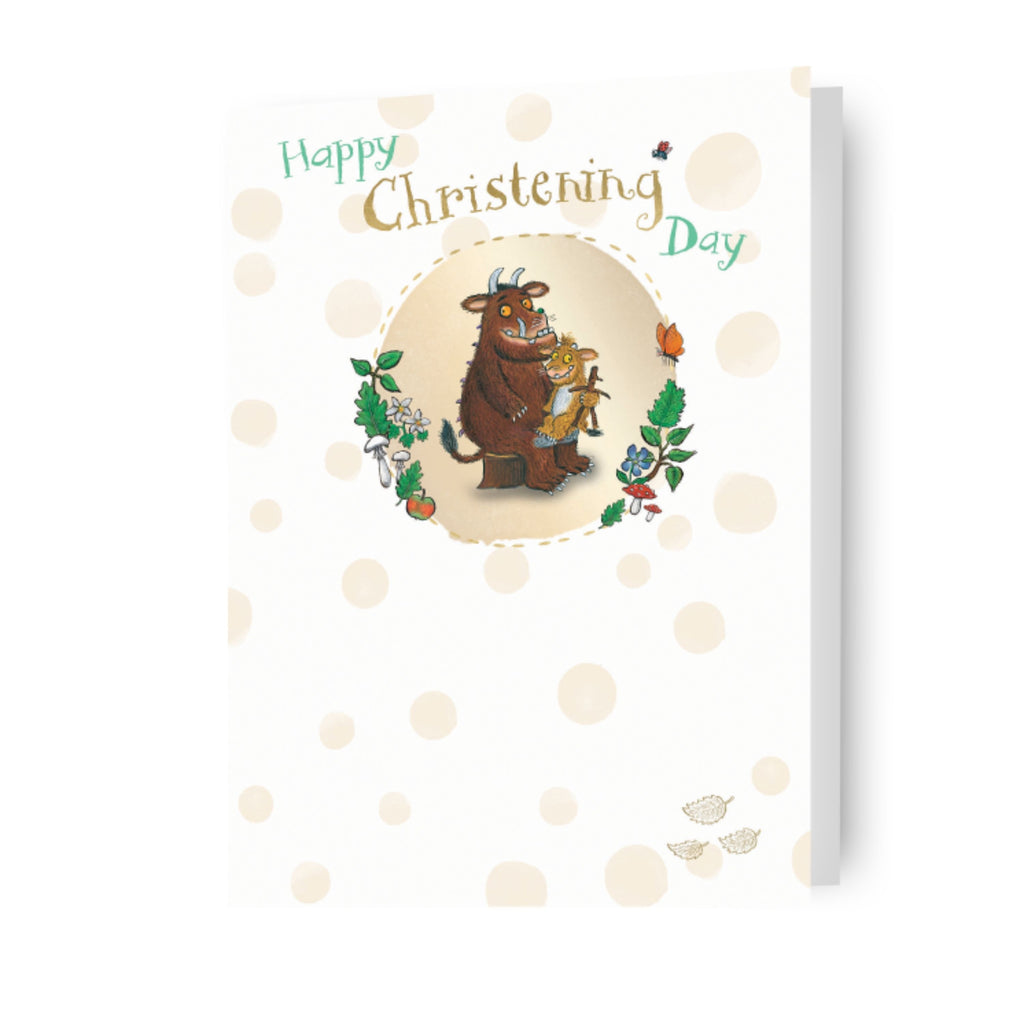 The Gruffalo 'Happy Christening Day' Card