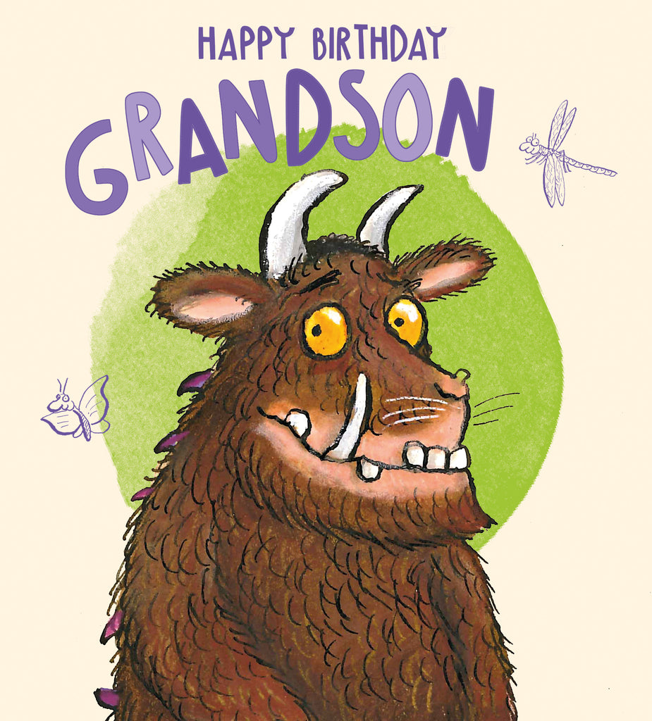 The Gruffalo Grandson Birthday Card