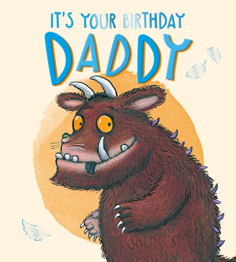 The Gruffalo Daddy Birthday Card