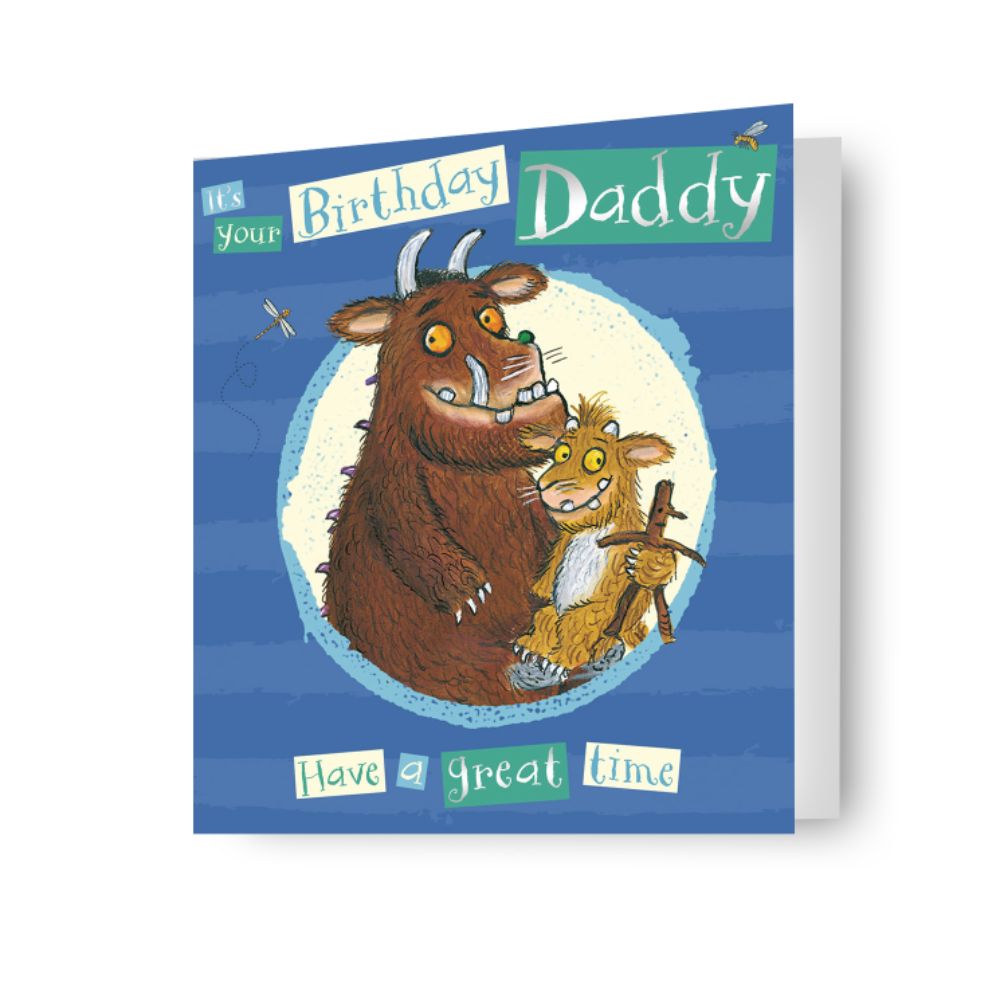 The Gruffalo Daddy Birthday Card