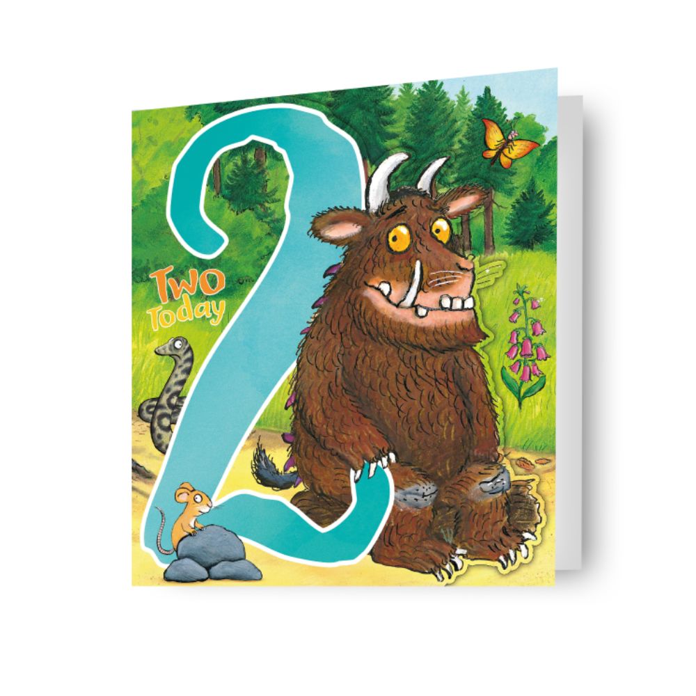 The Gruffalo Age 2 Birthday Card