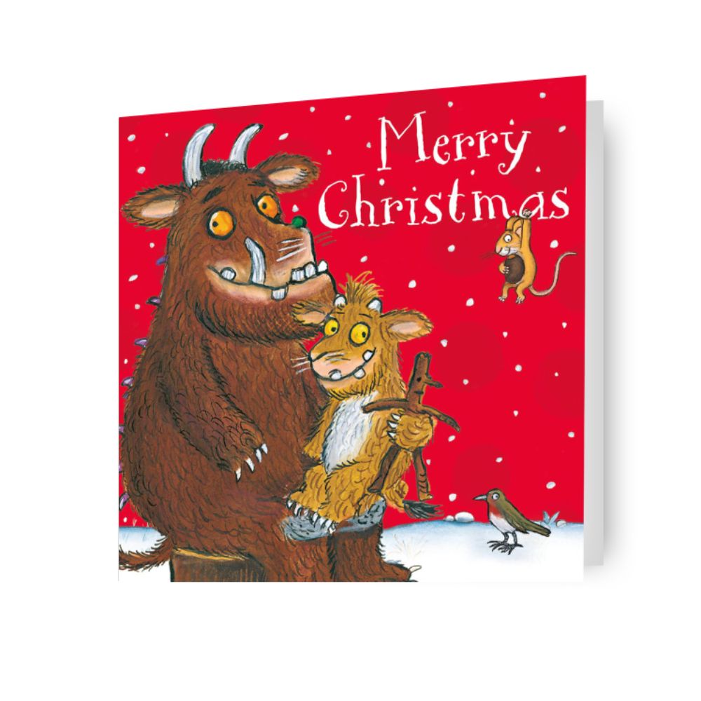 The Gruffalo Merry Christmas Card