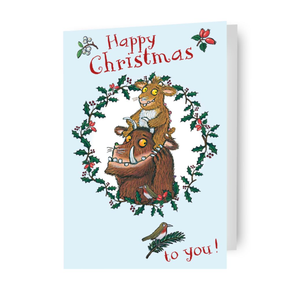 Gruffalo Christmas Card Buon Natale, Prodotto Ufficiale