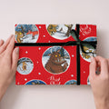 The Gruffalo Christmas 2 Sheets & 2 Tags Gift Wrap