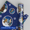 The Gruffalo Christmas Wrapping Paper 4 Sheets & 4 Tags