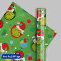 The Grinch Christmas 4m Roll Wrapping Paper