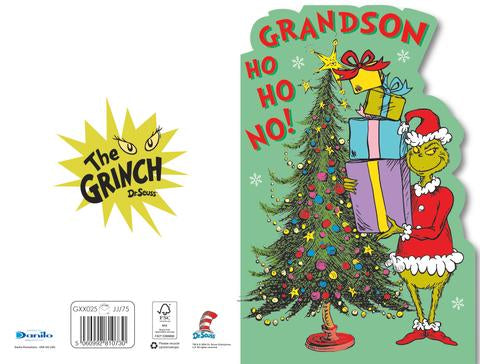 The Grinch Grandson Christmas Card