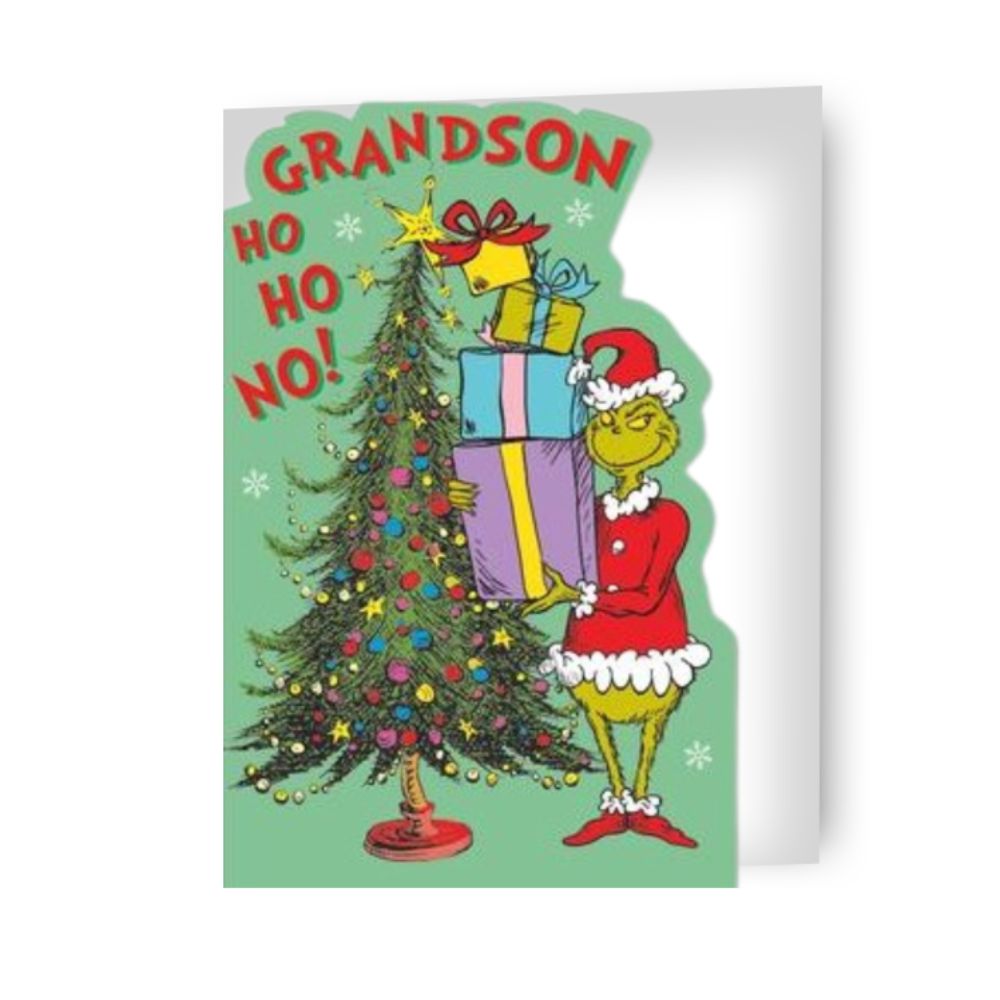 The Grinch Grandson Christmas Card