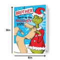 The Grinch 'Brother' Christmas Card