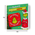 The Grinch Husband Christmas Card with Detachable Coaster