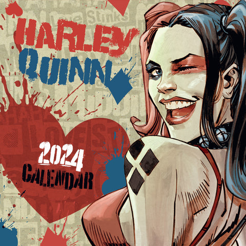 Harley Quinn 2024 Square Calendar