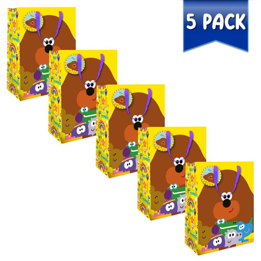 Hey Duggee Multipack of 5 Small Gift Bags