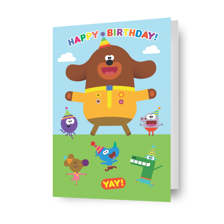 Hey Duggee Happy Birthday Card