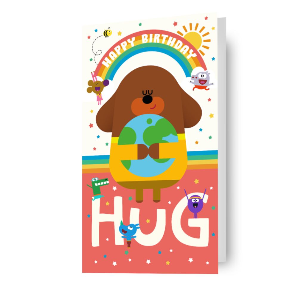 Hey Duggee 'Hug' verjaardagskaart