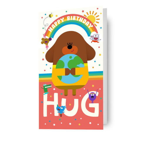 Hey Duggee Hug Birthday Card