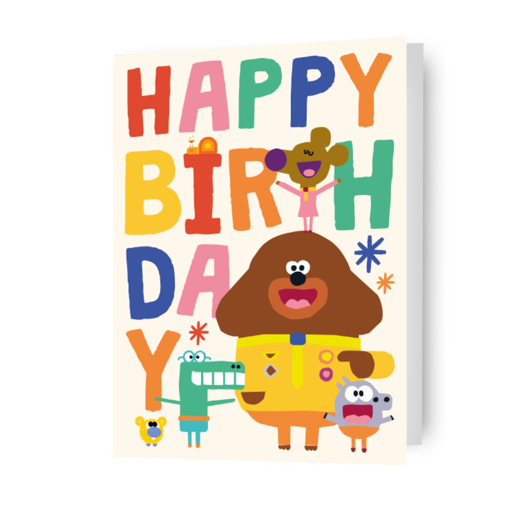 Hey Duggee Happy Birthday Card