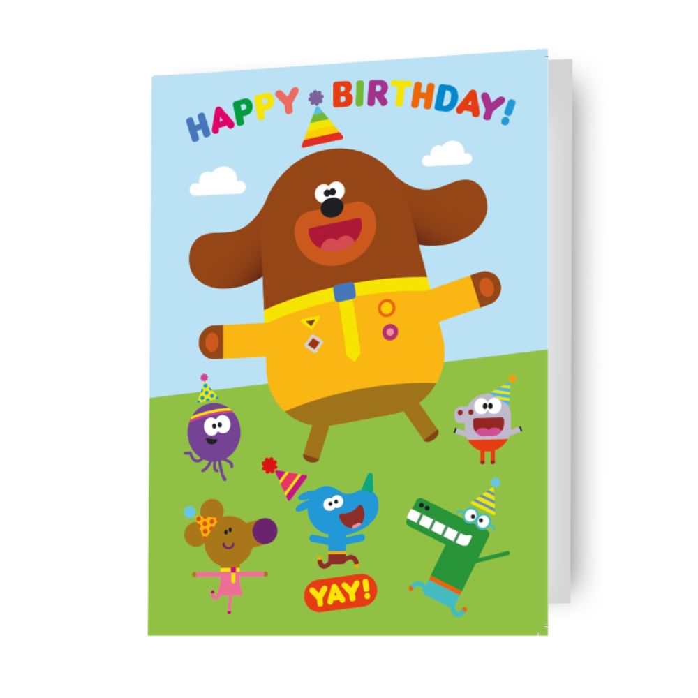 Hey Duggee Gelukkige Verjaardagskaart 