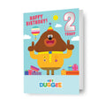 Hey Duggee Age 2 Birthday Card