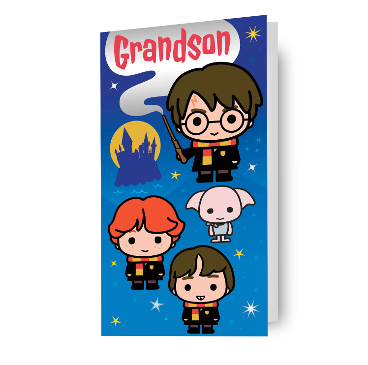 Harry Potter 'Grandson' Birthday Card