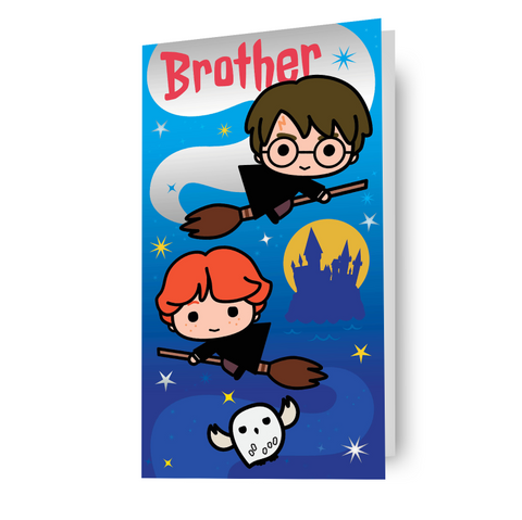 Harry Potter 'Brother' Birthday Card